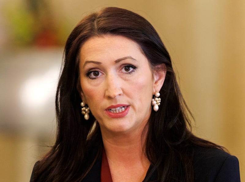 Deputy First Minister Emma Little-Pengelly. Photograph: Liam McBurney/PA Wire