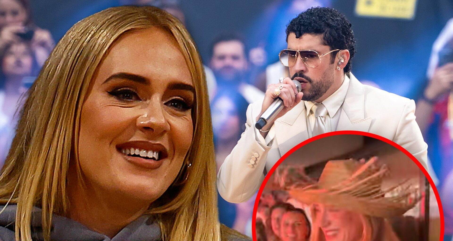 Adele Has The Time Of Her Life At Bad Bunny's London Concert Amid Her Hiatus
