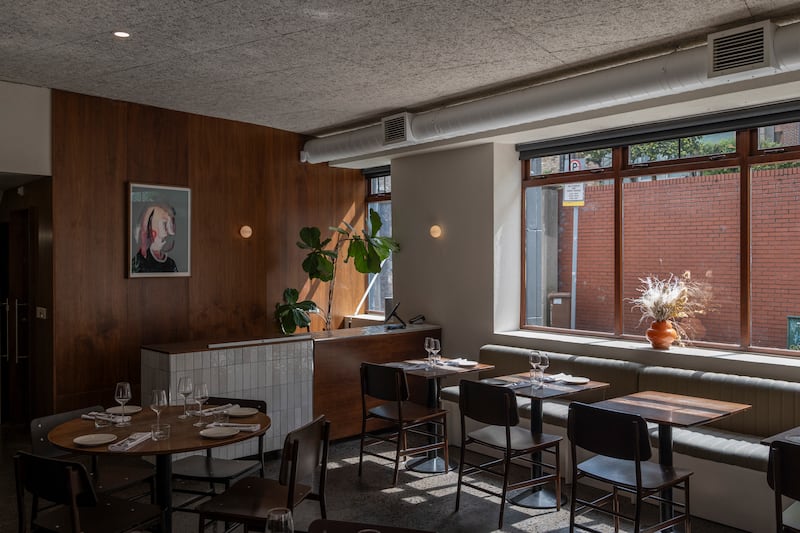 Inside Note restaurant on Dublin's Fenian Street. Photograph: Paulo Nunes dos Santos