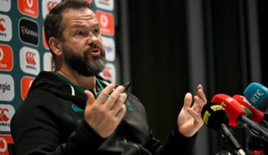 Ireland Rugby Media Conference