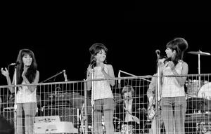 The Ronettes performing Candlestick Park San Francisco August 29, 1966