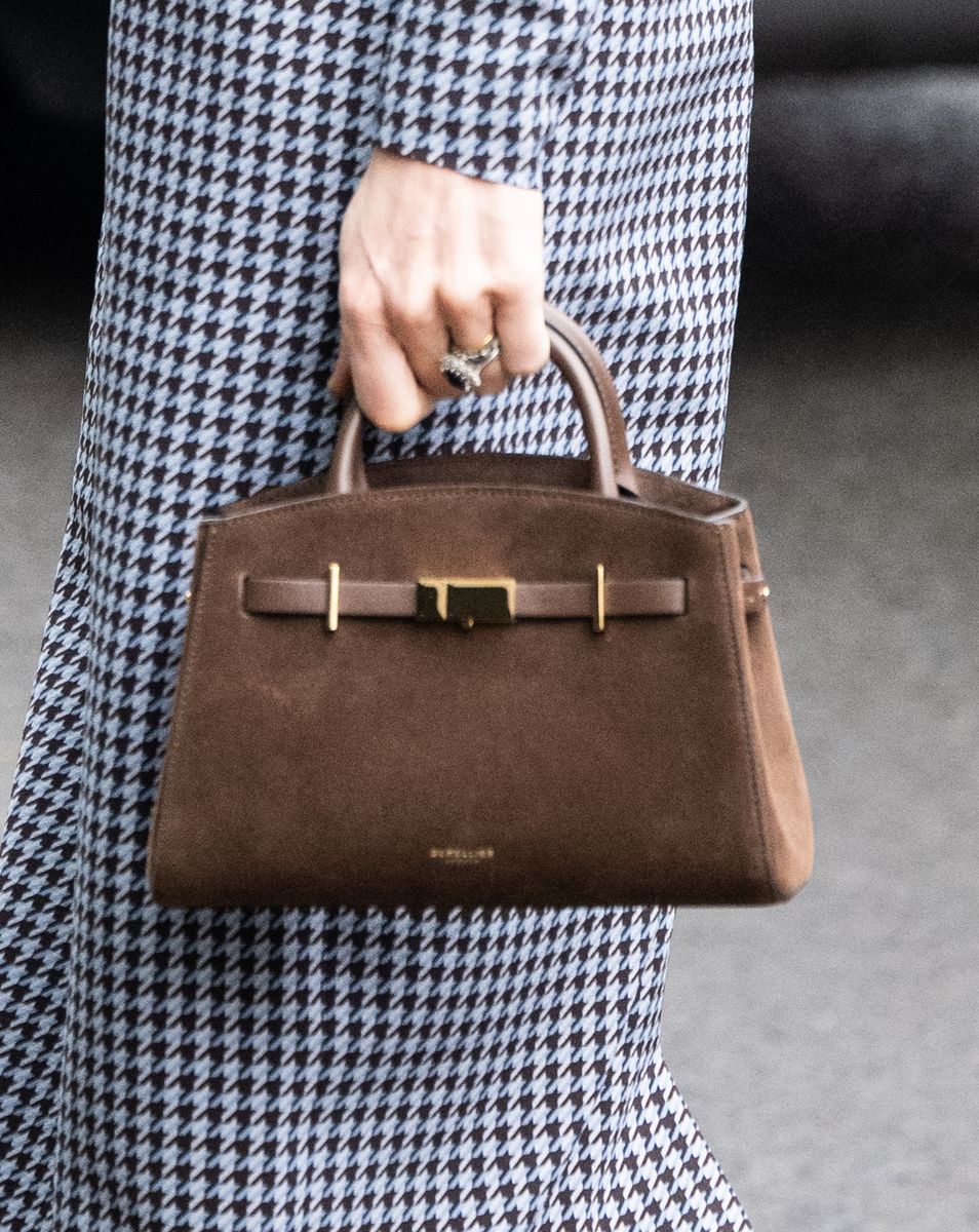 The Princess of Wales helped elevate the DeMellier Small Hudson into a sought-after handbag style.