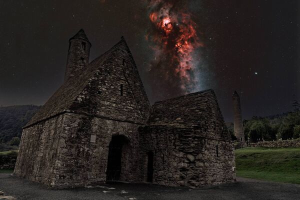 Samuel Sheedy - Cygnus Over St Kevin's Church - Back on Earth