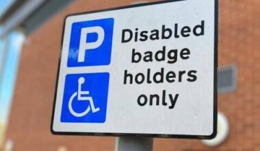 Man parked his Range Rover in disabled parking bay - News