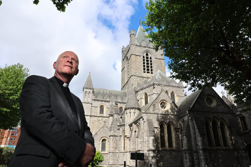 Canon Tom O'Brien will be installed as dean of Christ Church in October. Photograph: Dara Mac Dónaill 