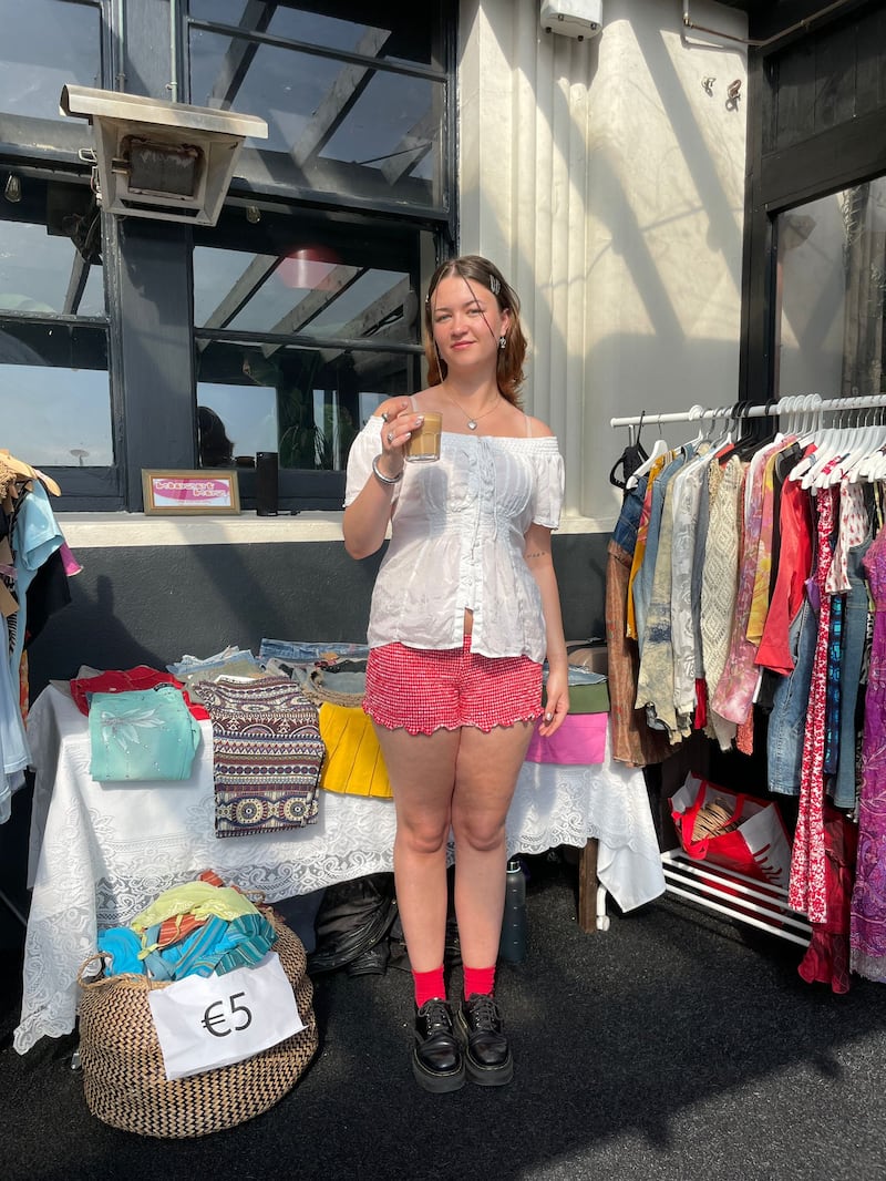 Keziah Platt, who operates 'KlozetKez' on Vinted, sees a future in the platform as 'everyone uses it'