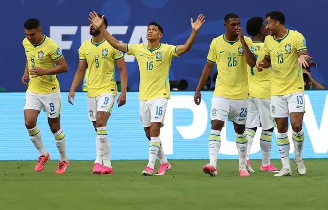 Brazil celebrate