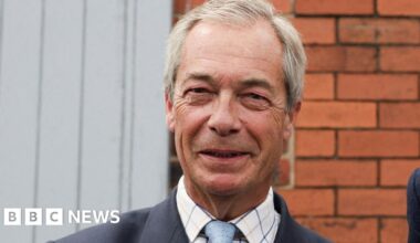 Farage says £5m gift spending details 'not public's business' - BBC