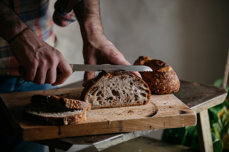 Scéal Bakery: Toasted walnut and purple wheat sourdough