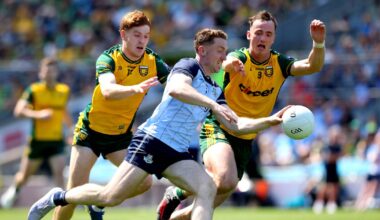 Live GAA updates: Dublin v Donegal and Monaghan v Westmeath in football; Cork v Offaly in hurling quarters – The Irish Times