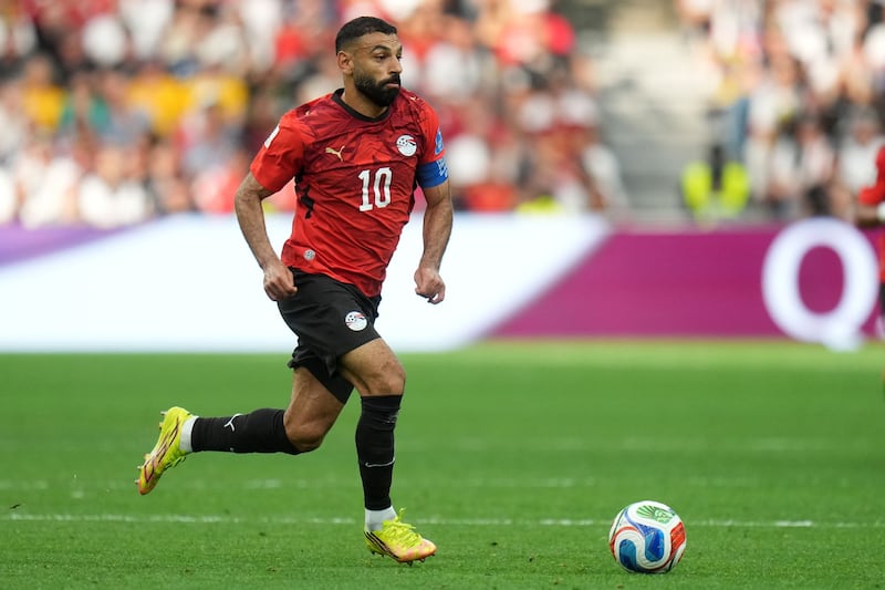 Mohamed Salah and Egypt need a win or draw against Iran to be sure of progressing in the World Cup. Photograph: Bib Frid/EPA