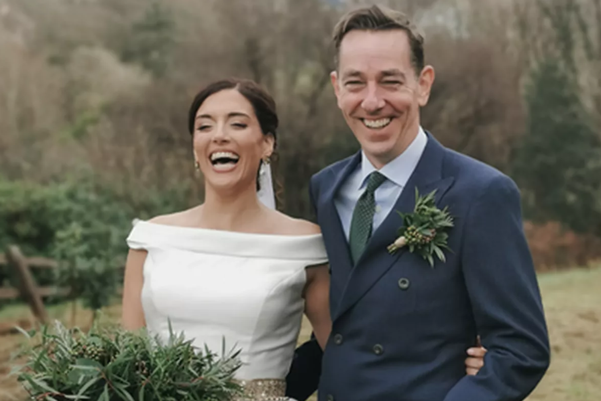 Ryan Tubridy and Dr Clare Kambamettu tied the knot on Sunday, 7 December