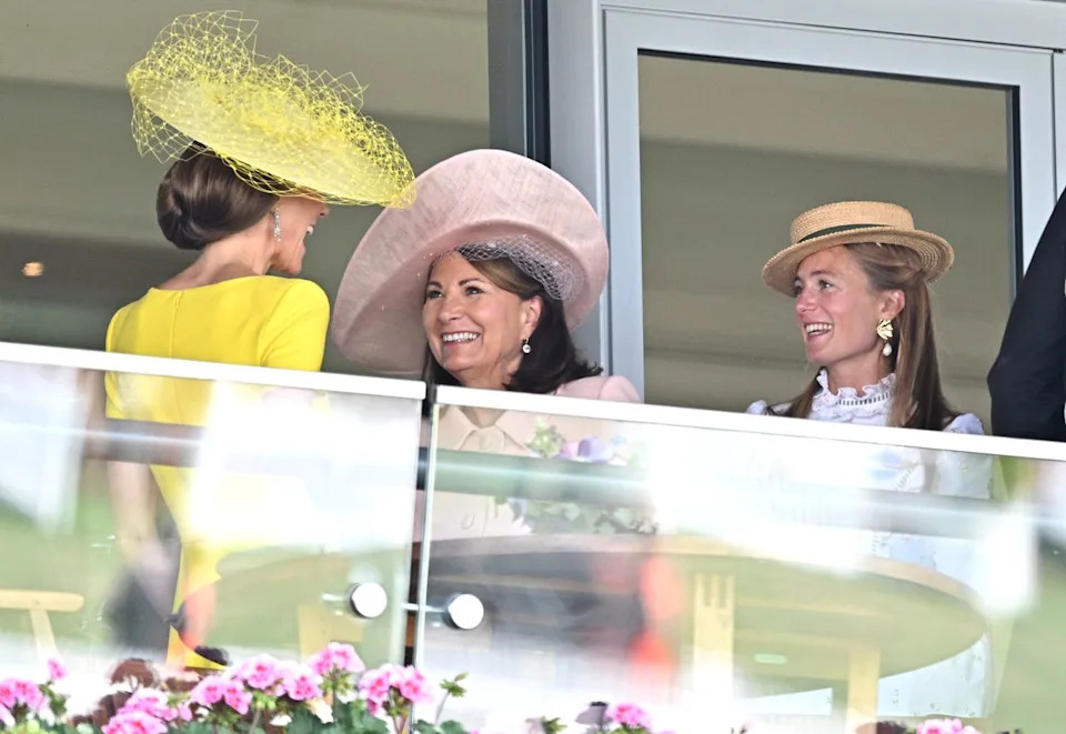 Kate Middleton, Carole Middleton, and Alizée Thevenet at Royal Ascot on June 17, 2026.Credit: Getty Images
