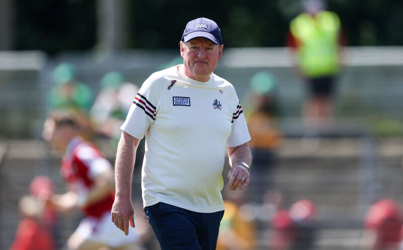 Cork manager John Cleary. Picture: Nick Elliott/INPHO
