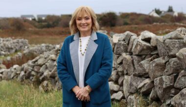 Mary Kennedy in Connemara. 