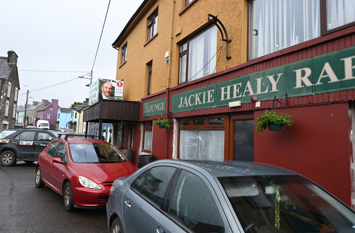  The Jackie Healy-Rae bar in Kilgarvan. Picture: Eddie O'Hare