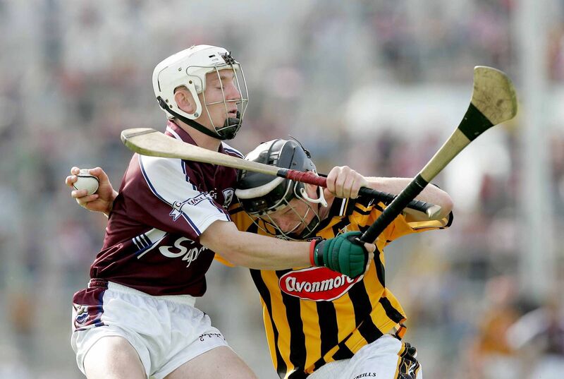 LOOKING UP: Jason Flynn says he made a "massive promise" to older brother Paul (pictured here in the 2005 All-Ireland U21 final) that he'd do everything to "represent him and my family as best I could." Pic: Morgan Treacy, Inpho