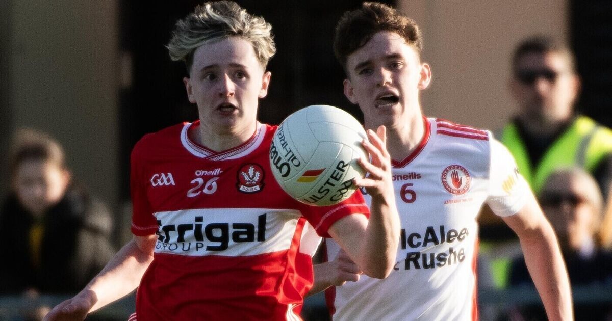 Derry set up All-Ireland minor semi-final with Cork