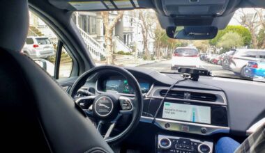 Jillian Godsil was ferried through the streets of San Francisco in a driverless Waymo — an apt mode of transport during the Upscale Conf gathering which explored the future of AI. Picture: Paresh Dave/Reuters