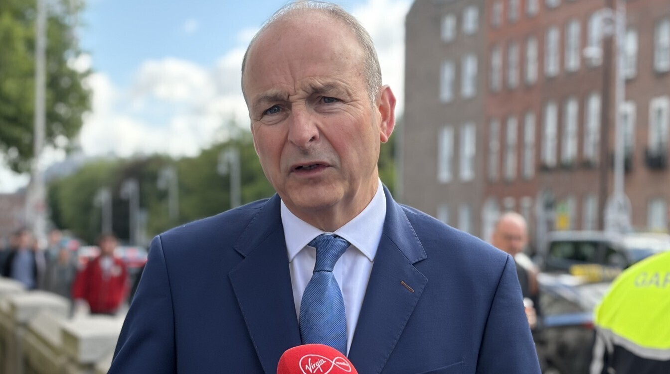 Taoiseach Micheál Martin: 'Irish officials will still make decisions on whether applicants are granted protection status, An Garda Síochána will still police our borders, and Ireland will still control our deportation process.' Picture: Grainne Ni Aodha/PA