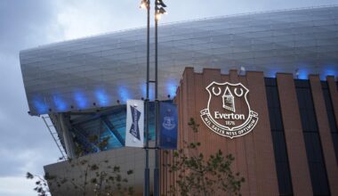 FEELING BLUE: Everton are “surprised and angered” to have been ordered to pay Burnley compensation by a Premier League independent disciplinary commission in relation to Everton’s PSR breach in June 2022, the Premier League club have announced. Pic: Peter Byrne/PA Wire.
