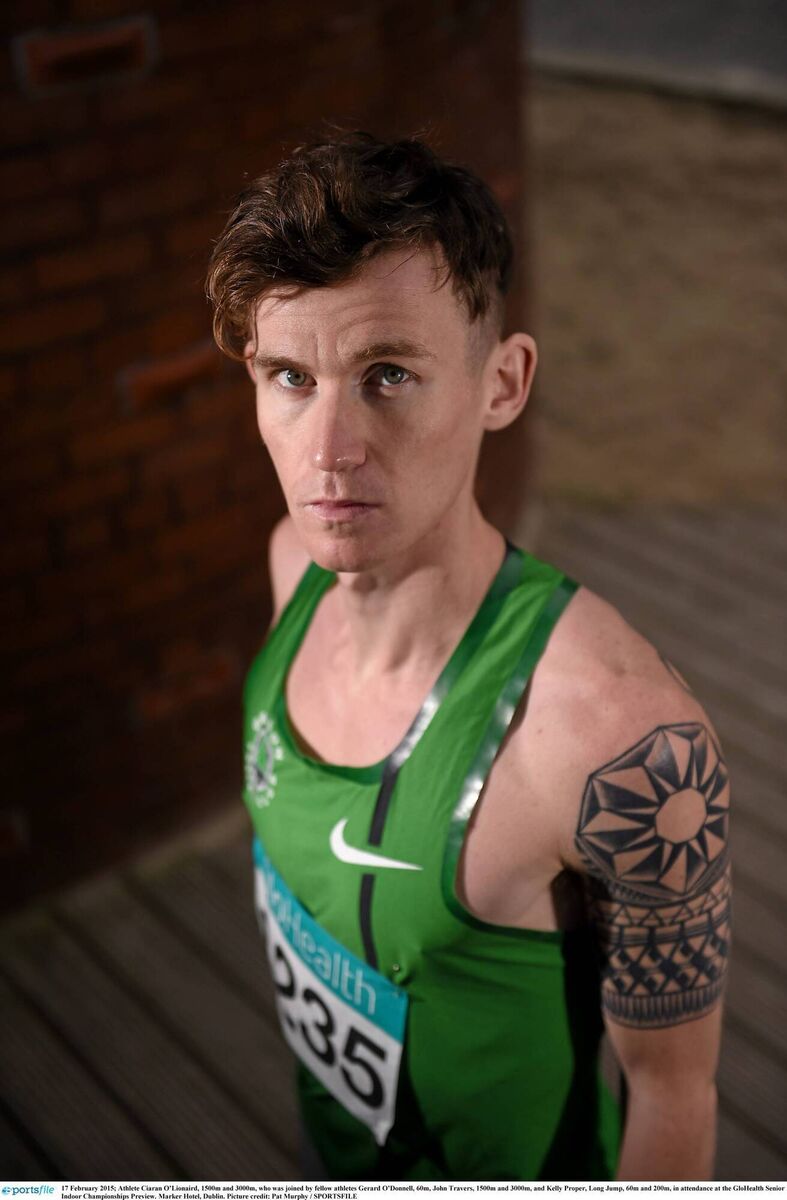Athlete Ciaran O Lionaird. Pic: Pat Murphy / SPORTSFILE.
