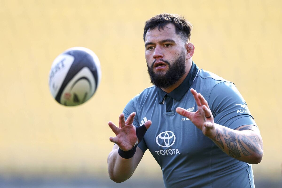 Munster tabled an offer to bring All Black Tyrel Lomax to Ireland but the player signed new terms with Hurricanes. Pic: Hagen Hopkins/Getty Images