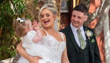 Clodagh Walsh and Andrew Sheehan with their daughter Callie Sheehan. Pictures: Conor Healy Photography
