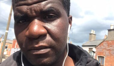 Gardaí told family members this week that investigators reviewing CCTV footage had established that Yves Sakila (pictured) and two security guards were involved in a collision with an elderly pastor during the incident. Photo: Facebook