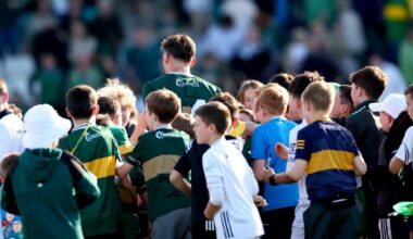 TRICKY DRAW: Kerry’s David Clifford surrounded by fans after their win over Kildare. Pic: ©INPHO/James Crombie.