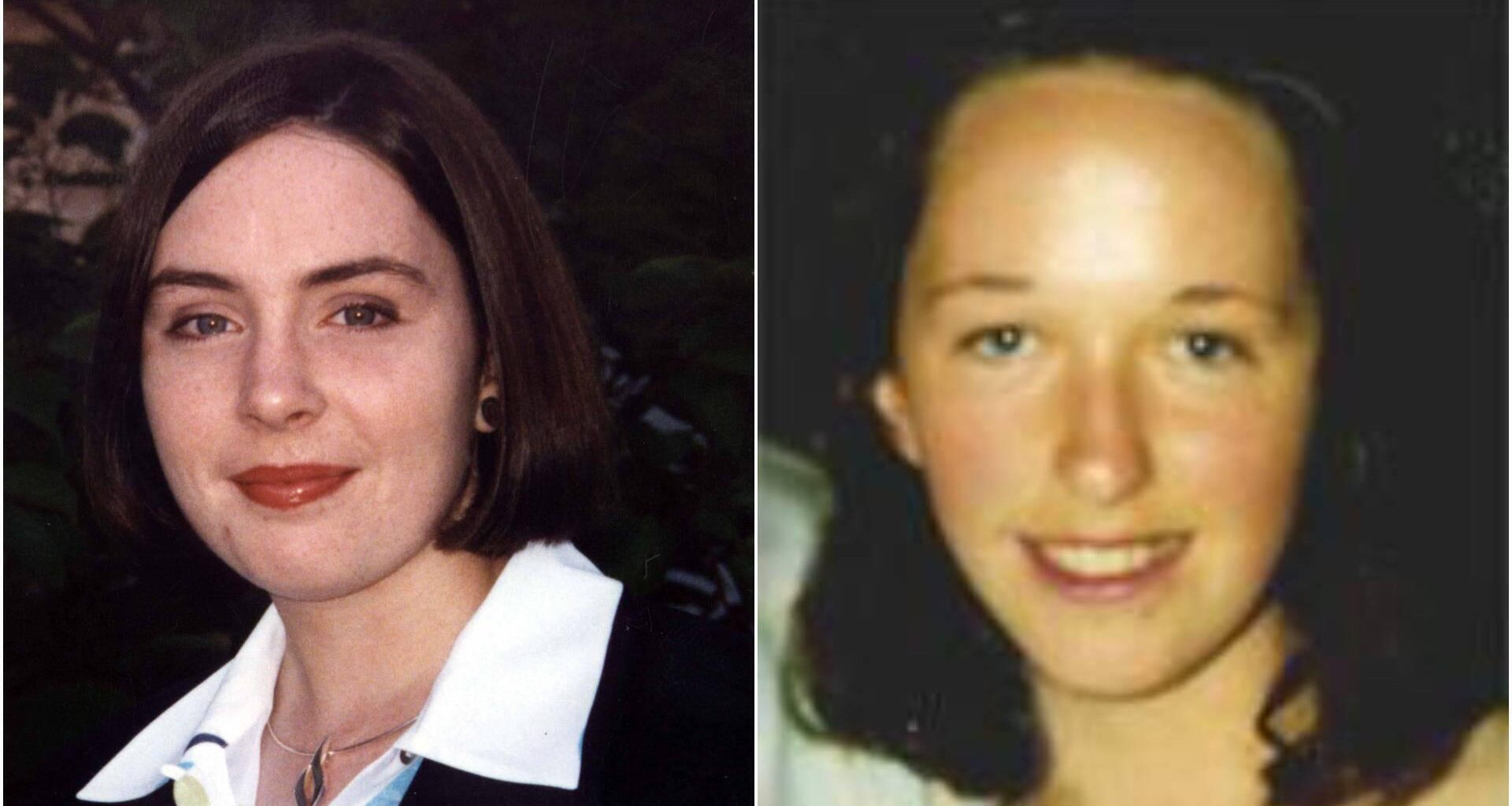 Deirdre Jacob (left) went missing in 1998 while Jo Jo Dullard (right) disappeared in 1995