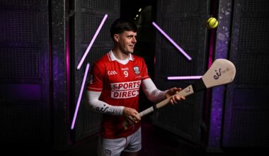 eir Ambassador Darragh Fitzgibbon pictured in Croke Park marking eir's continued support of the GAA All-Ireland Senior Hurling Championship and the fourth year of the Poc Tapa Challenge, a competition open to every GAA club in the country, where the fastest team wins 5,000 for their club and the chance to play in Croke Park on semi-final day. To enter, visit @eir.Ireland on Instagram. eir is recognised by Opensignal as having Ireland's No.1 5G network coverage. Photo by David Fitzgerald/Sportsfile