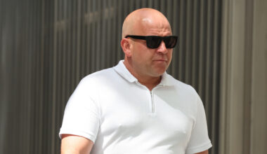 Warren Donoghue said he 'had to put him down' because of what Riad Bouchaker was doing. Picture: Collins Courts