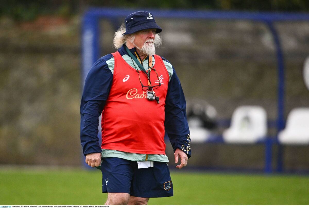 Laurie Fisher on Australia's World Cup chances: "If you say where we are now, it's certainly a massive hill to climb." Pic: Ben McShane/Sportsfile