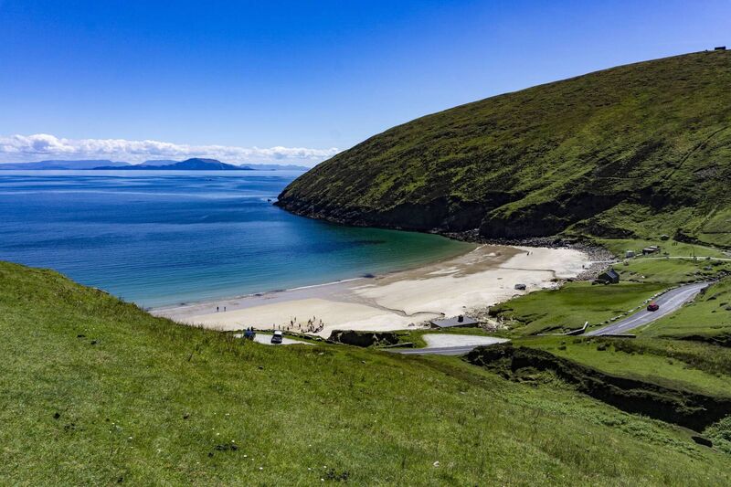 Keem Bay is one of the best known beaches in Ireland