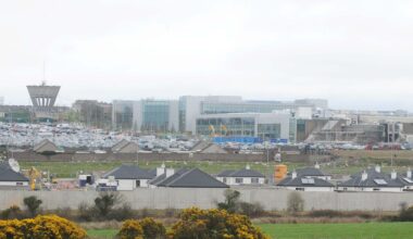 Gardaí are currently conducting searches for drugs at the St Anthony's Park site in Hollyhill on the city's northside. Picture: Denis Minihane.