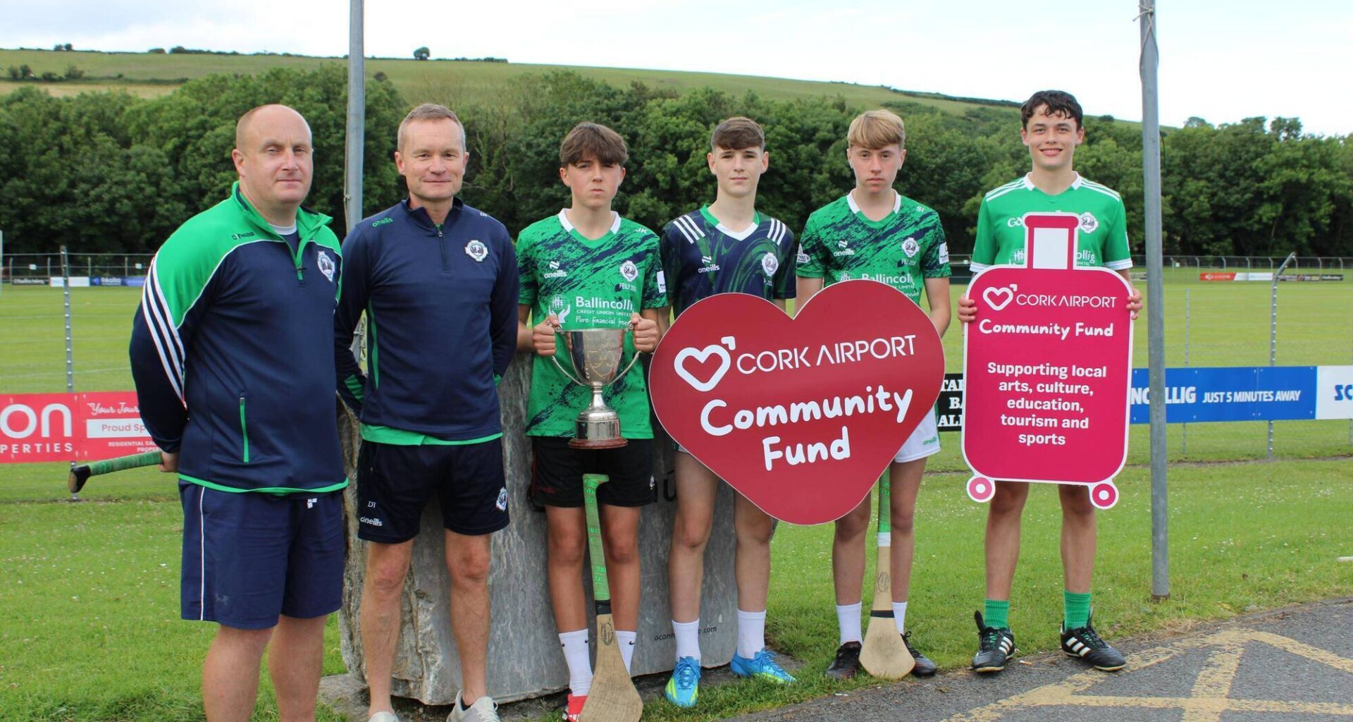Airport support sees Ballincollig U15s in flying form for finals