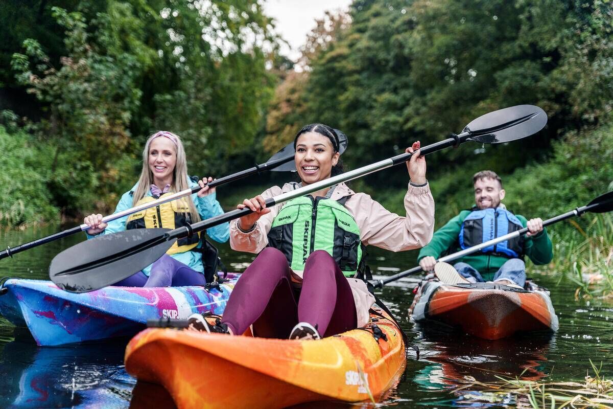 Kayaking in the Royal Blueway, Co Westmeath