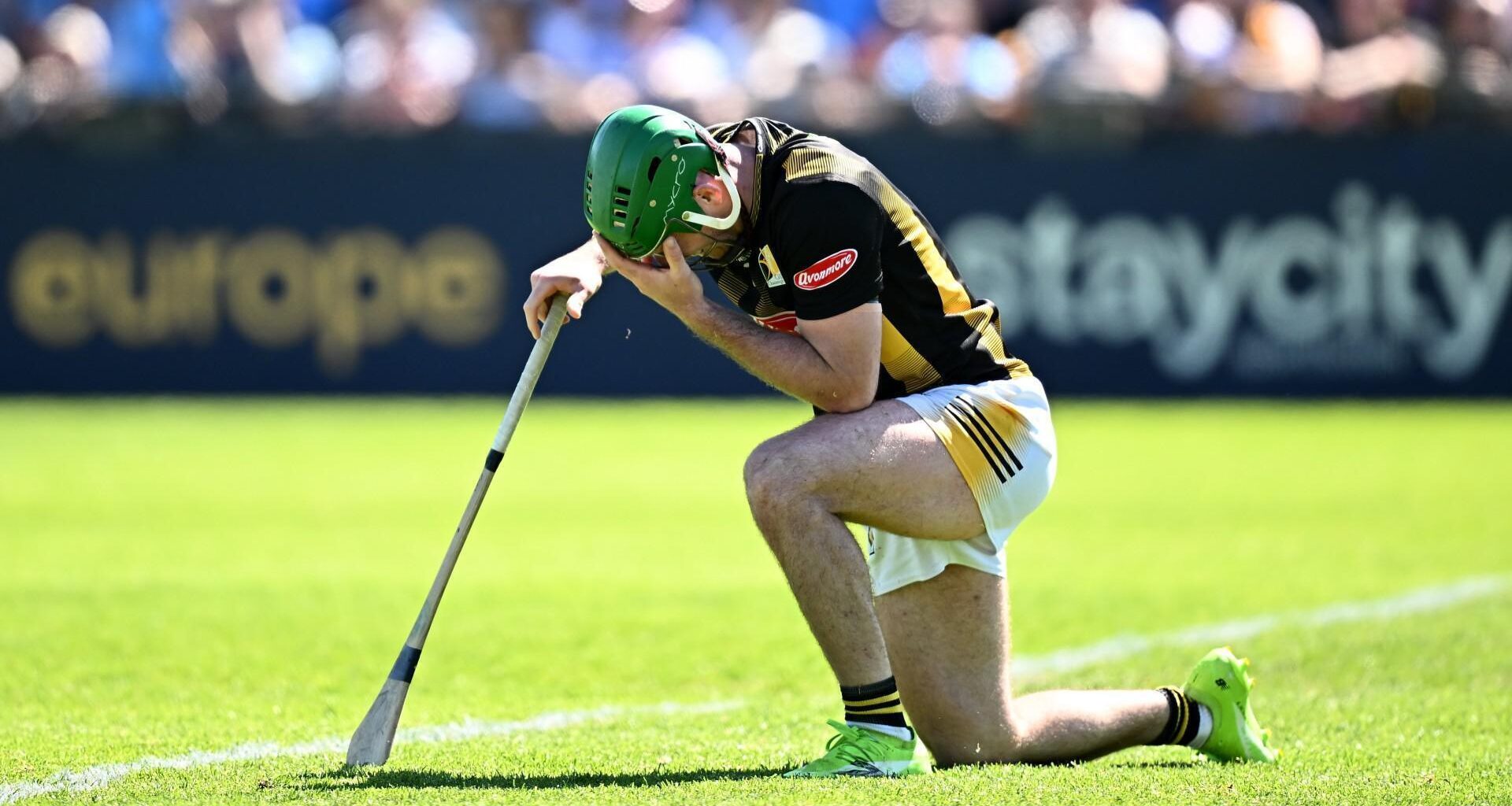 EARLY EXIT: Eoin Cody of Kilkenny reacts. Pic: Seb Daly/Sportsfile