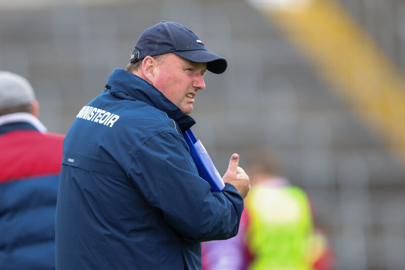 Cork minor football manager Keith Ricken. Picture: Diarmuid Brennan/Sportsfocus