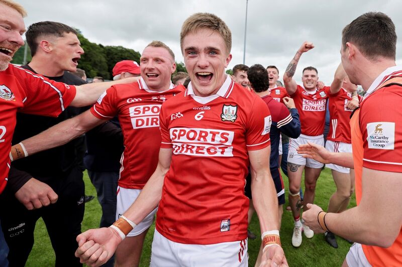 Cork's Tommy Walsh celebrates. Picture: Laszlo Geczo/INPHO