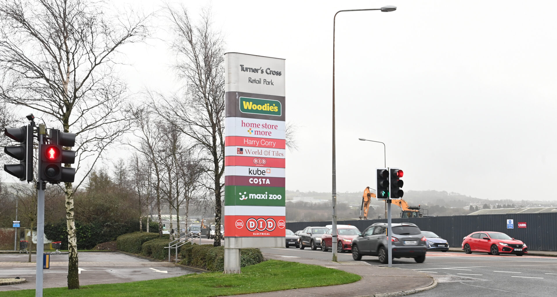 Fast food chain KFC and coffee operator Costa are the planned occupants of the future restaurants to be located on a section of the carpark at the western edge of the Turners Cross Retail Park, whose current tenants include Woodies, Homestore + More, and DID Electrical. Picture: Larry Cummins
