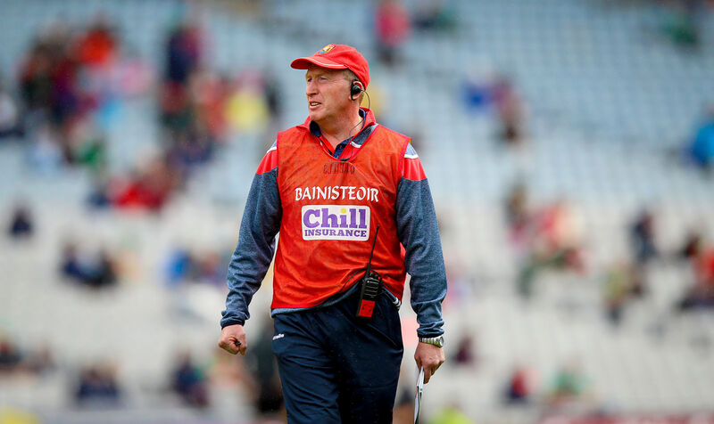 Aghinagh manager Bobbie O'Dwyer. Picture: Tommy Dickson/INPHO