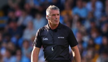 Most people would prefer James Owens to referee like he did in the Munster SHC round robin game between Cork and Limerick. That was one of his best ever performances. Pic: ©INPHO/Tom O'Hanlon