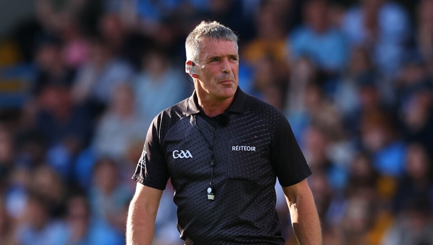 Most people would prefer James Owens to referee like he did in the Munster SHC round robin game between Cork and Limerick. That was one of his best ever performances. Pic: ©INPHO/Tom O'Hanlon