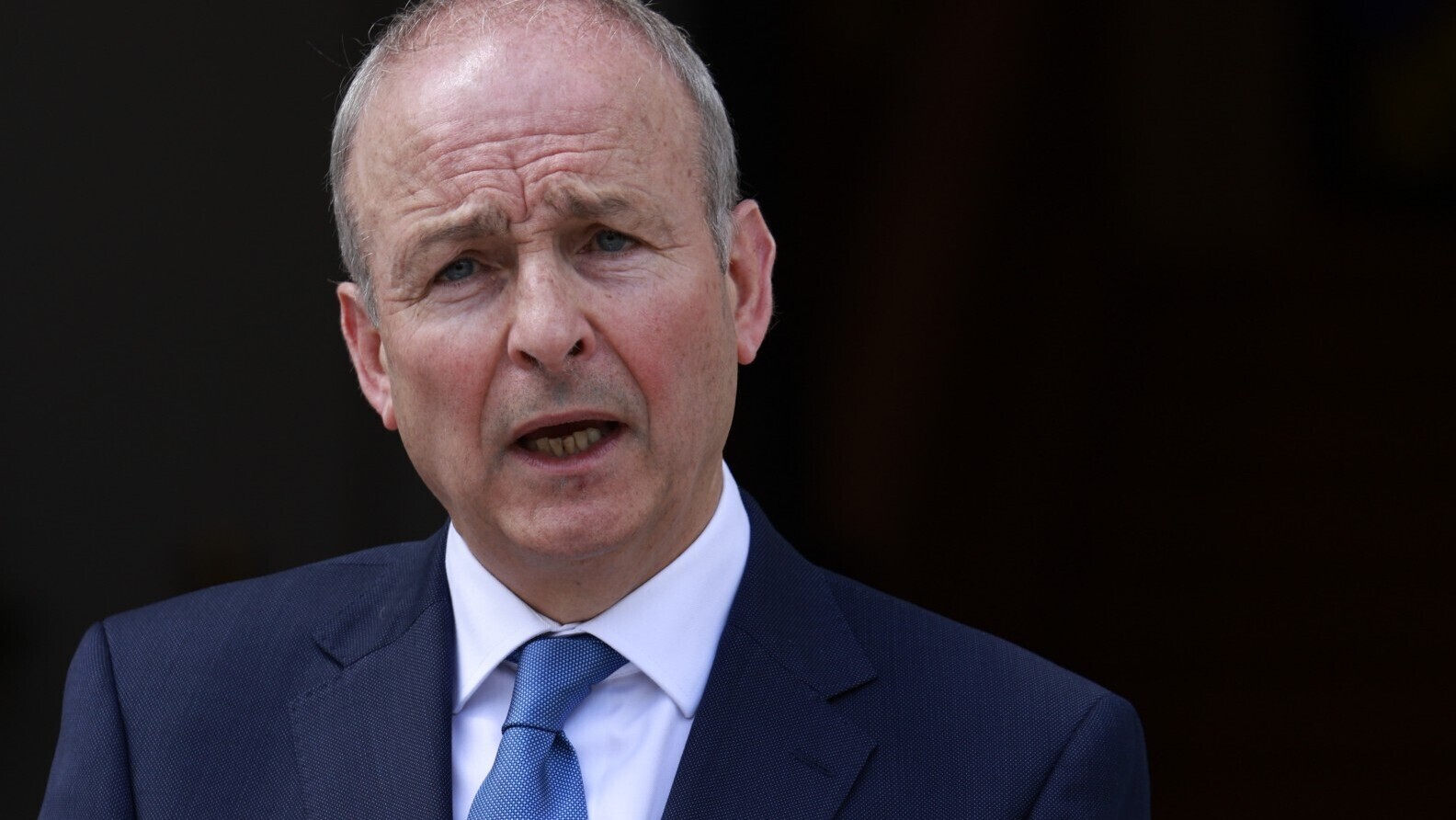 Taoiseach Micheál Martin. See the 'Irish Examiner' (print and online) on Monday for Elaine Loughlin's analysis of the views of 51 Fianna Fáil TDs, senators, and MEPs. Picture: Conor Ó Mearáin/PA