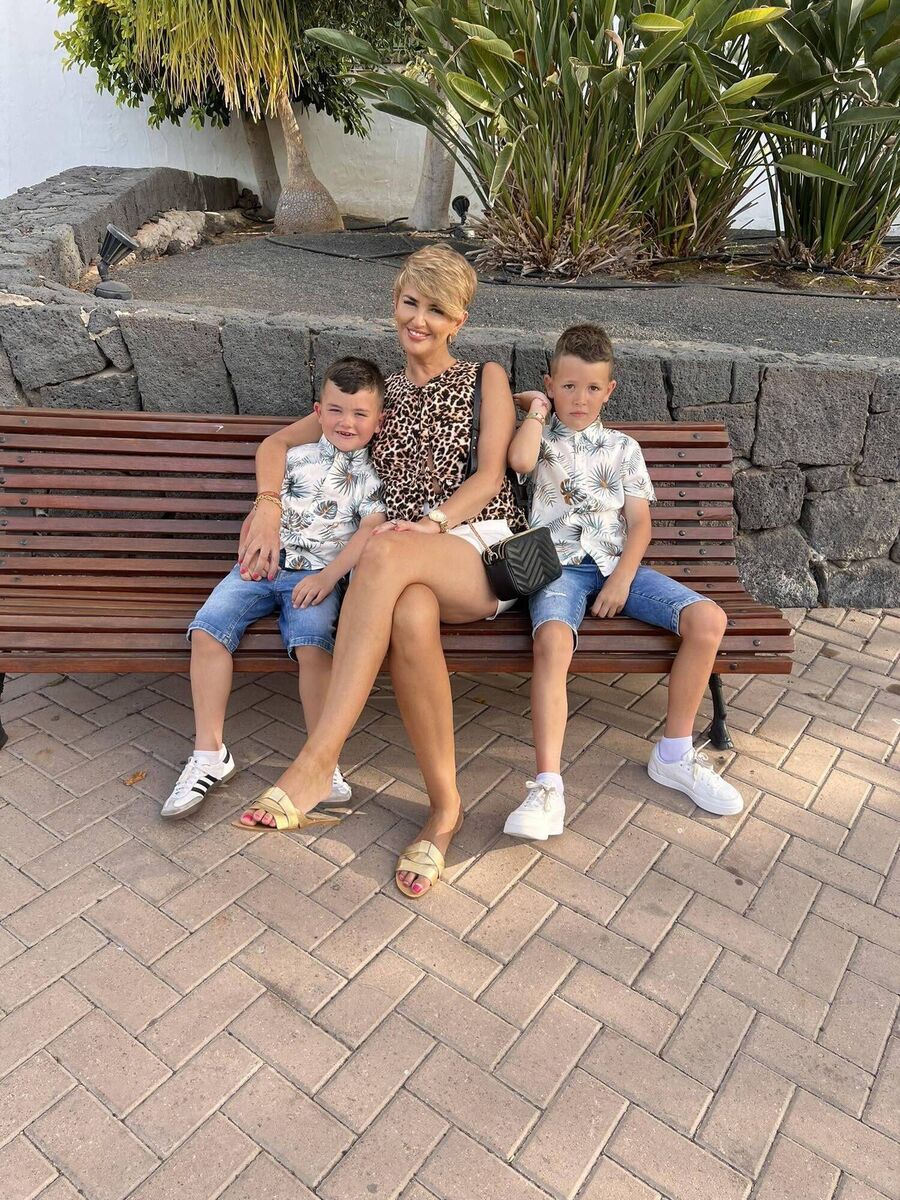 Vivienne with her children, Seb and Joey. The radio producer says parents shouldn't be afraid to ask for help. 