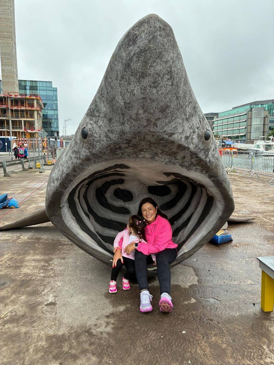 Sandra Murphy with her daughter Charlotte. Sandra says her biggest tip for working mums is not to put too much pressure on yourself. 