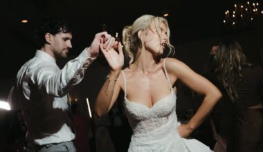 Laura Nolan and Matthew MacNabb on their wedding day. Picture: Guilherme Resende & Edgar Camargo @guilhermertds