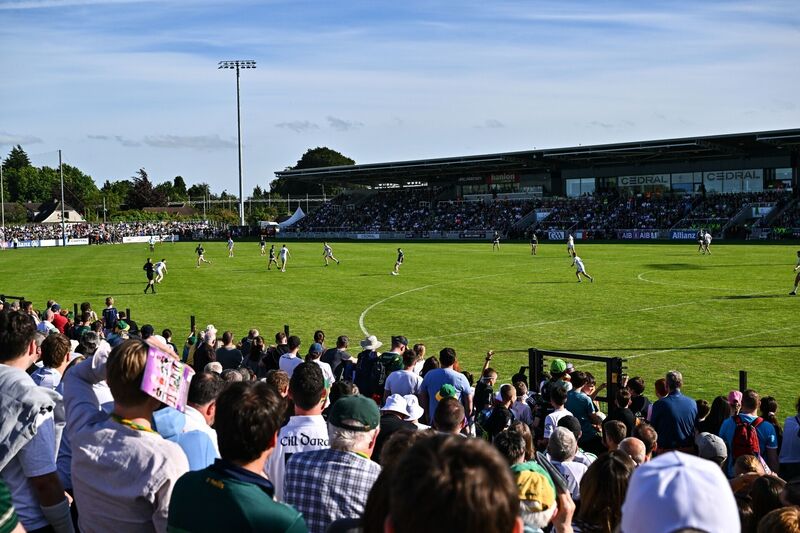 A general view from a terrace at Cedral St Conleth's Park in Newbridge. Picture: Piaras Ó Mídheach/Sportsfile